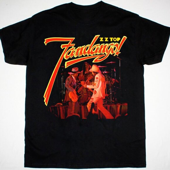 ZZ Top Fandango Vintage Rock Band Concert Music Graphic Tee 81 - Picture 1 of 5